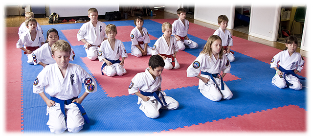 Children kneeling